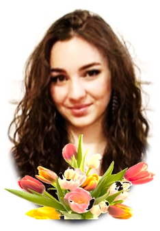 Любимой внучке Жене на восемнадцать лет